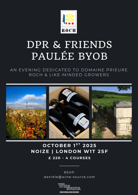 DPR & Friends BYOB Paulée (01/10/2025)