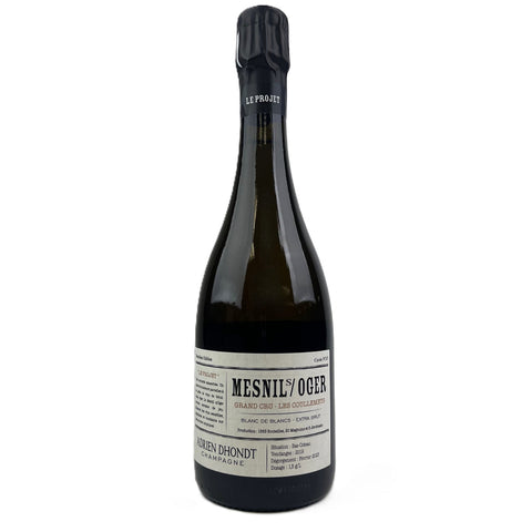 2019 Adrien Dhondt, Le Mesnil Les Coullemets Grand Cru